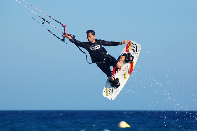 Aprende a practicar kite